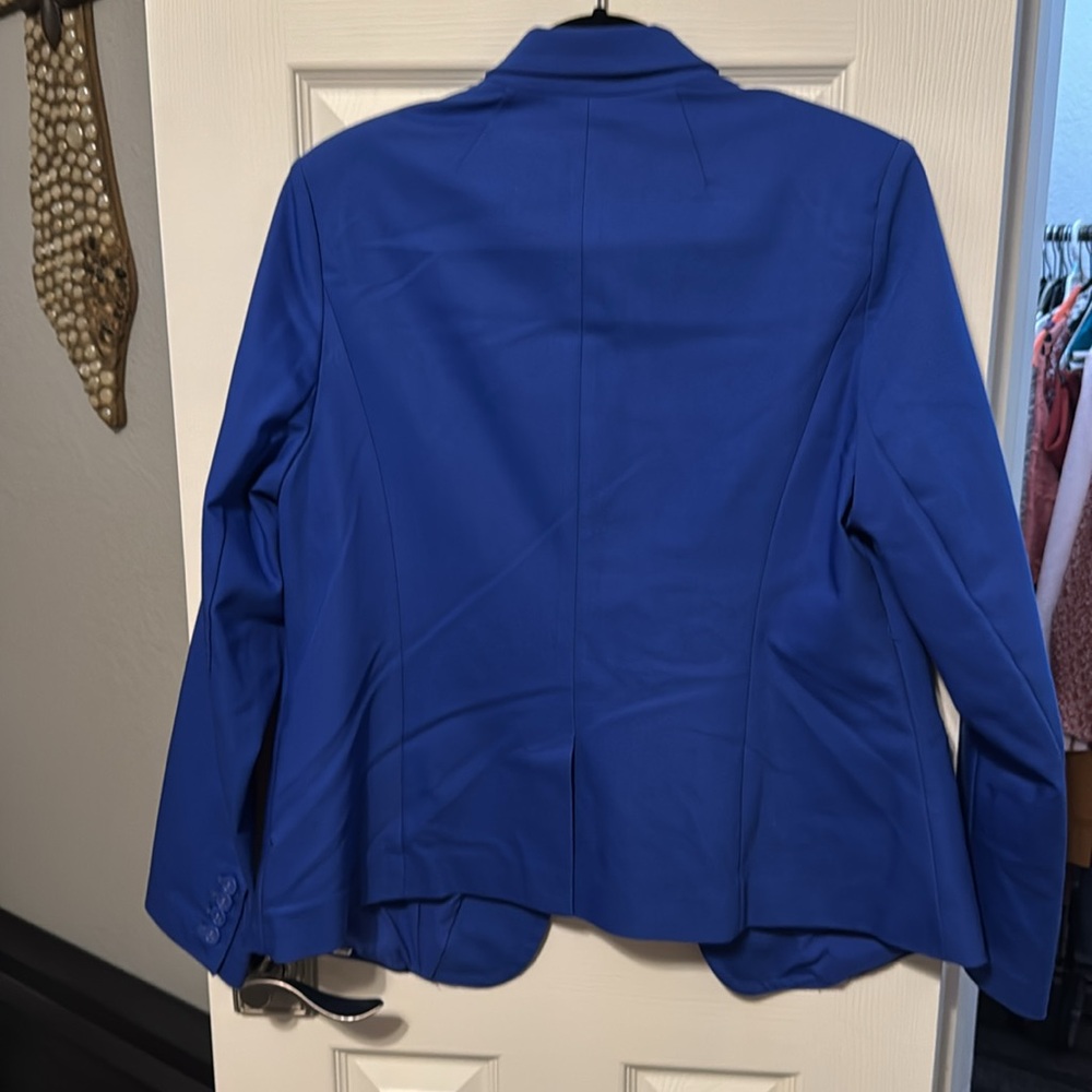 Lane bryant royal blue blazer - Picture 3 of 3
